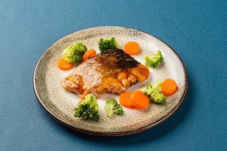 Горбуша на гриле