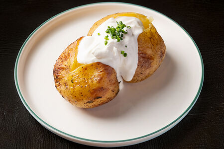 Печеный картофель