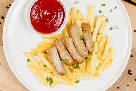 Колбаски из цыпленка