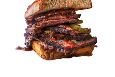 Брискет-сэндвич