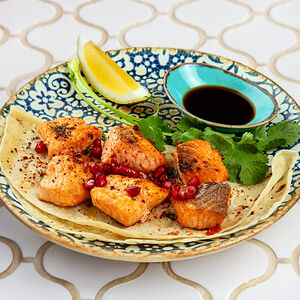 Шашлык из лосося