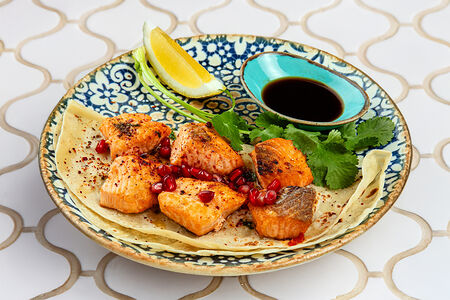 Шашлык из лосося