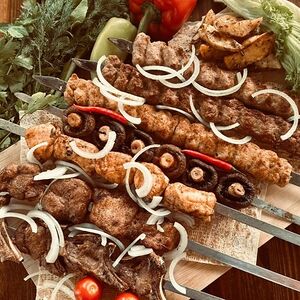 Ассорти блюд на углях №3