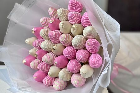 Букет клубники в шоколаде №2