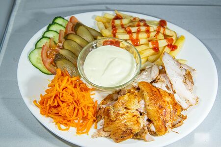 Шаурма арабская открытая