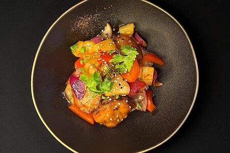 Горячее: Свинина Габаджоу