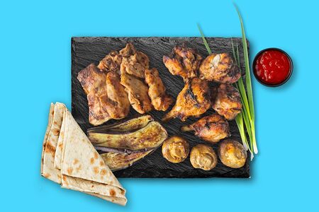 Шашлык микс курица