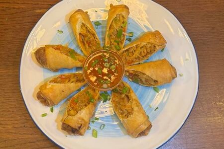 Спринг роллы овощные