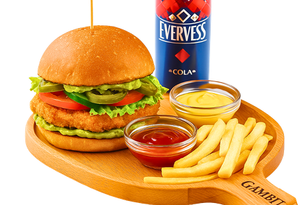 Бургер Чипотле (комбо)