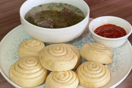 Хинкал слоеный