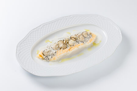 Омлет со страчателлой и трюфелем