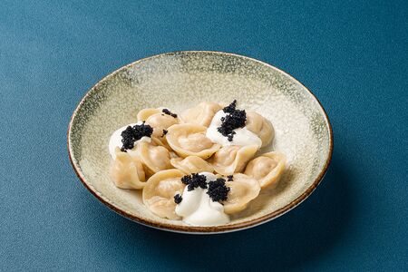 Пельмени с щукой отварные