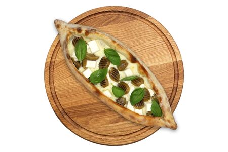 Пиде с оливками гриль и фетой