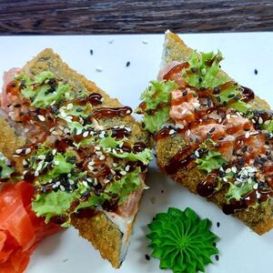 Ролл дог Тунец-лосось