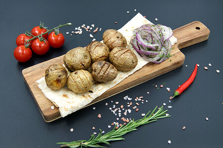 Картофель на углях