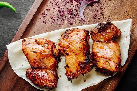 Шашлык из куриного бедра