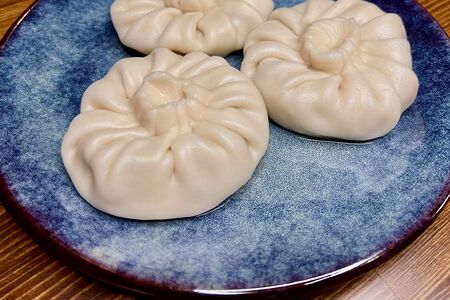 Хинкали с грибами, картофелем и тархуном (3 шт.)