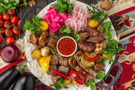 Садж мясной