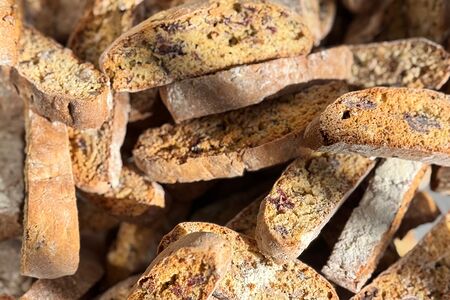 Печенье Кантуччи клюква-миндаль 