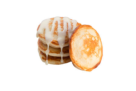 Оладушки со сгущеным молоком