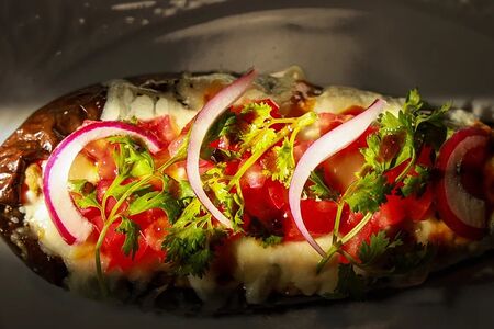 Баклажан запеченный 