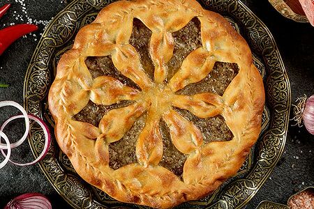 Осетинский пирог с мясом