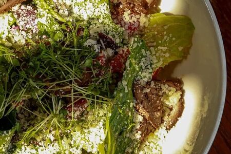 С ростбифом и печеным перцем 