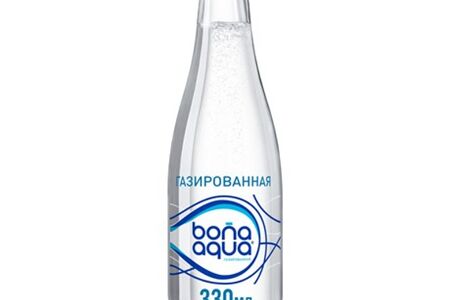Вода BonAqua с газом