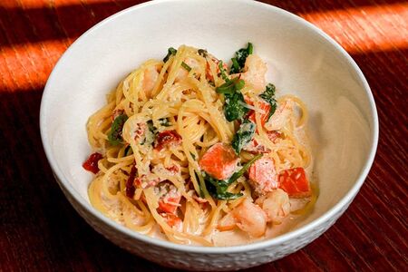 Паста с море продуктами