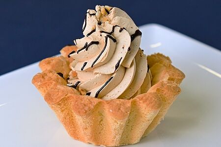 Корзиночка со сгущенкой