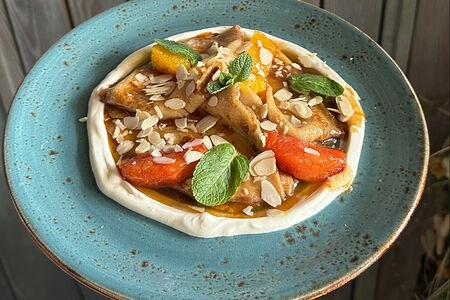 Блины Креп Сюзетт с апельсинами