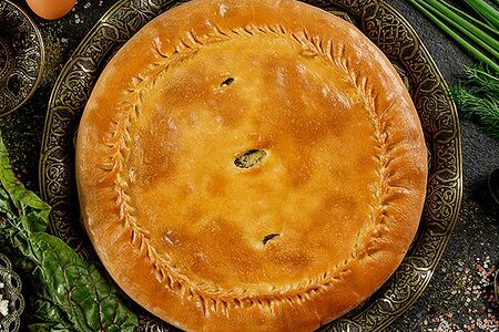 Даргинское чуду с творогом и зеленью