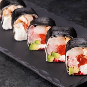 Ролл Три рыбы