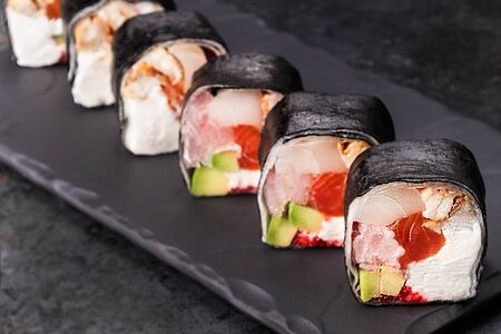 Ролл Три рыбы