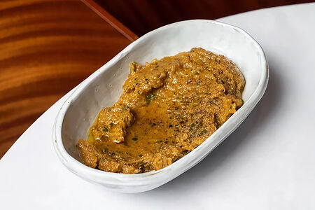 Бабагануш и соус napoletana