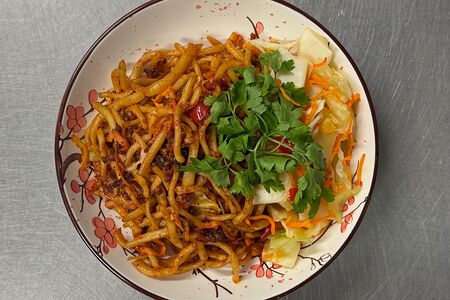 Жареный лагман 