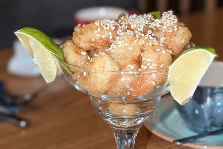 Креветки по-паназиатски