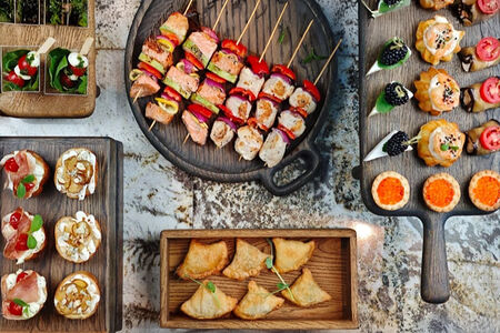 Фуршетный сет №1 на 60 человек