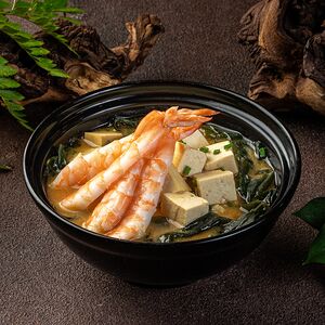 Мисо с креветками