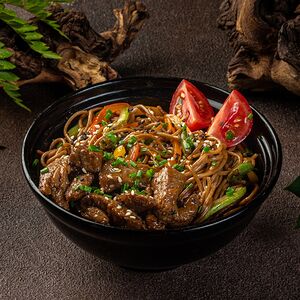 Соба с говядиной 