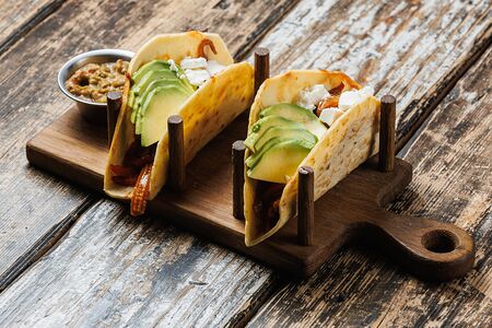 Тако с овощами