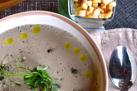 Крем-суп из шампиньонов