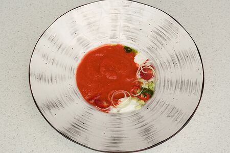 Гаспачо со страчателлой