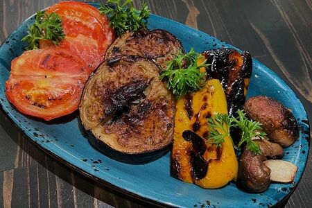 Овощи на углях