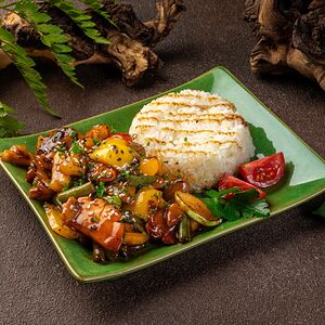 Рис в Азиатском стиле   