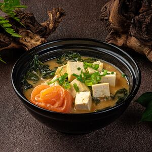 Мисо с лососем 