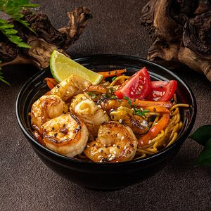 Рамен с морепродуктами