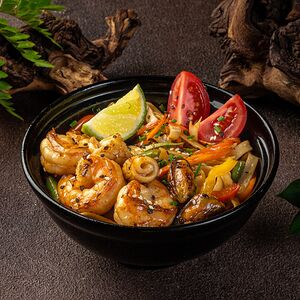 Удон с морепродуктами