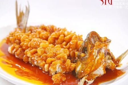 Карп в кисло-сладком соусе