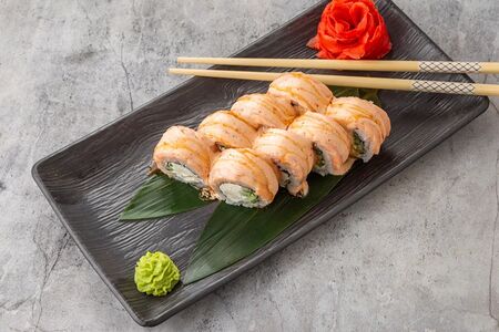 Ролл Филадельфия гриль